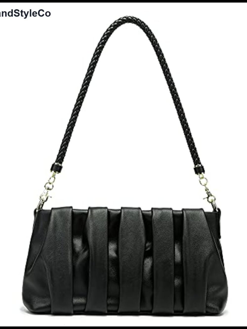 Quilted Crossbody Bag PU Leather Small Shoulder Handbag Purse
